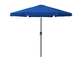 10ft Round Cobalt Blue Patio Umbrella