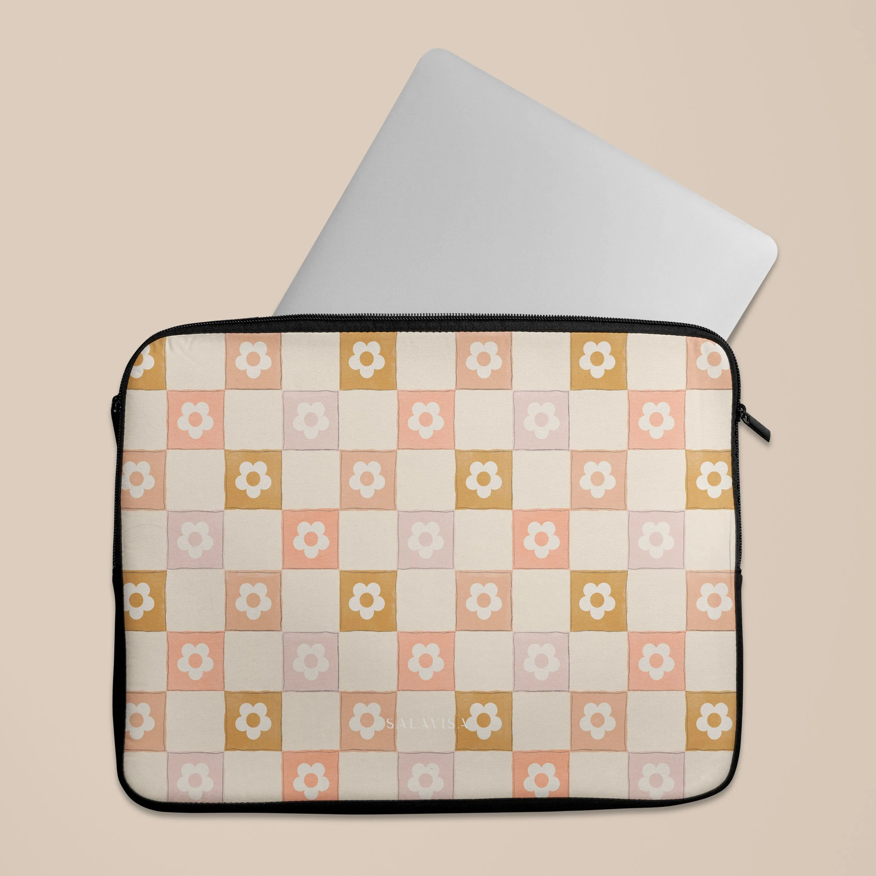 Beige Splendor Laptop Sleeve