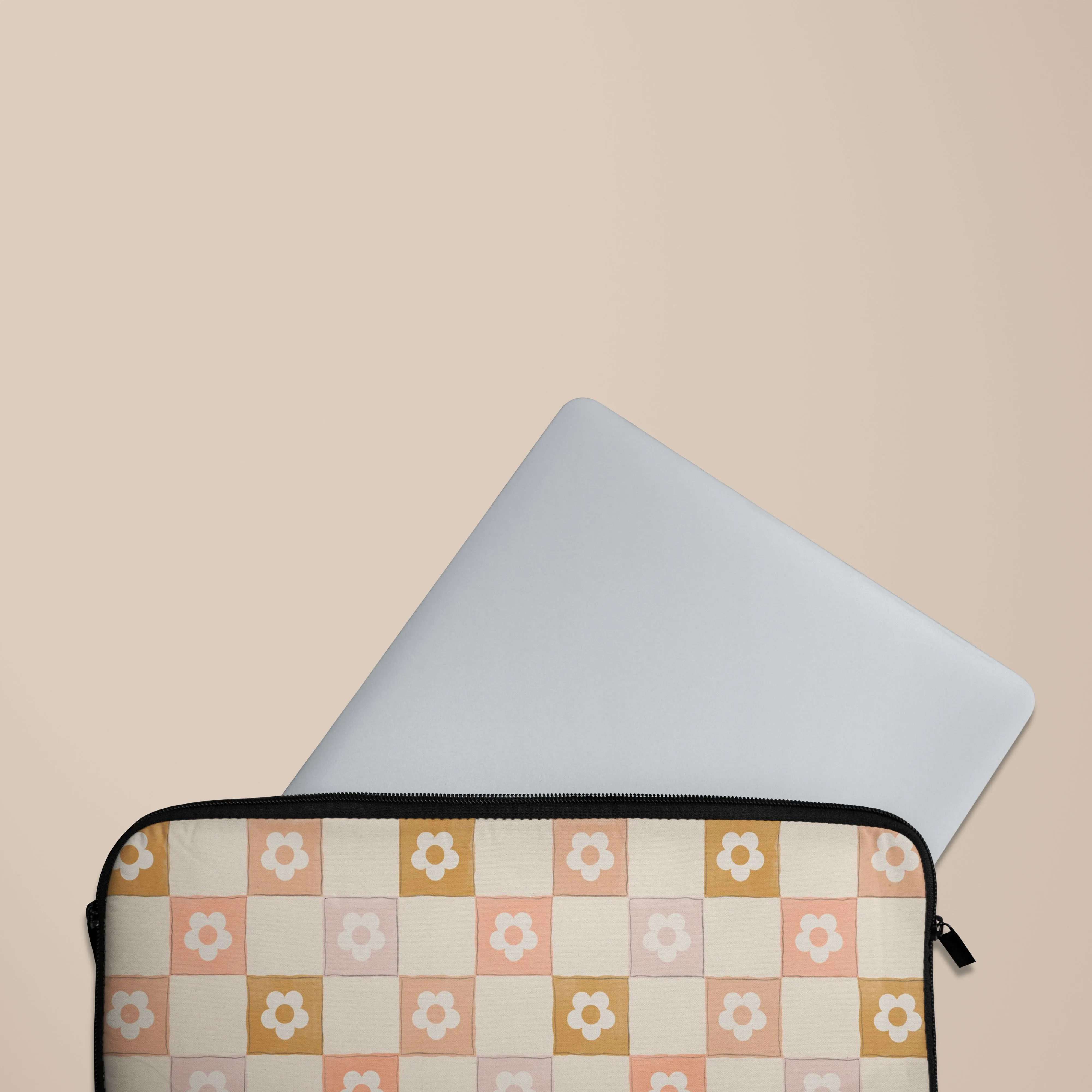 Beige Splendor Laptop Sleeve