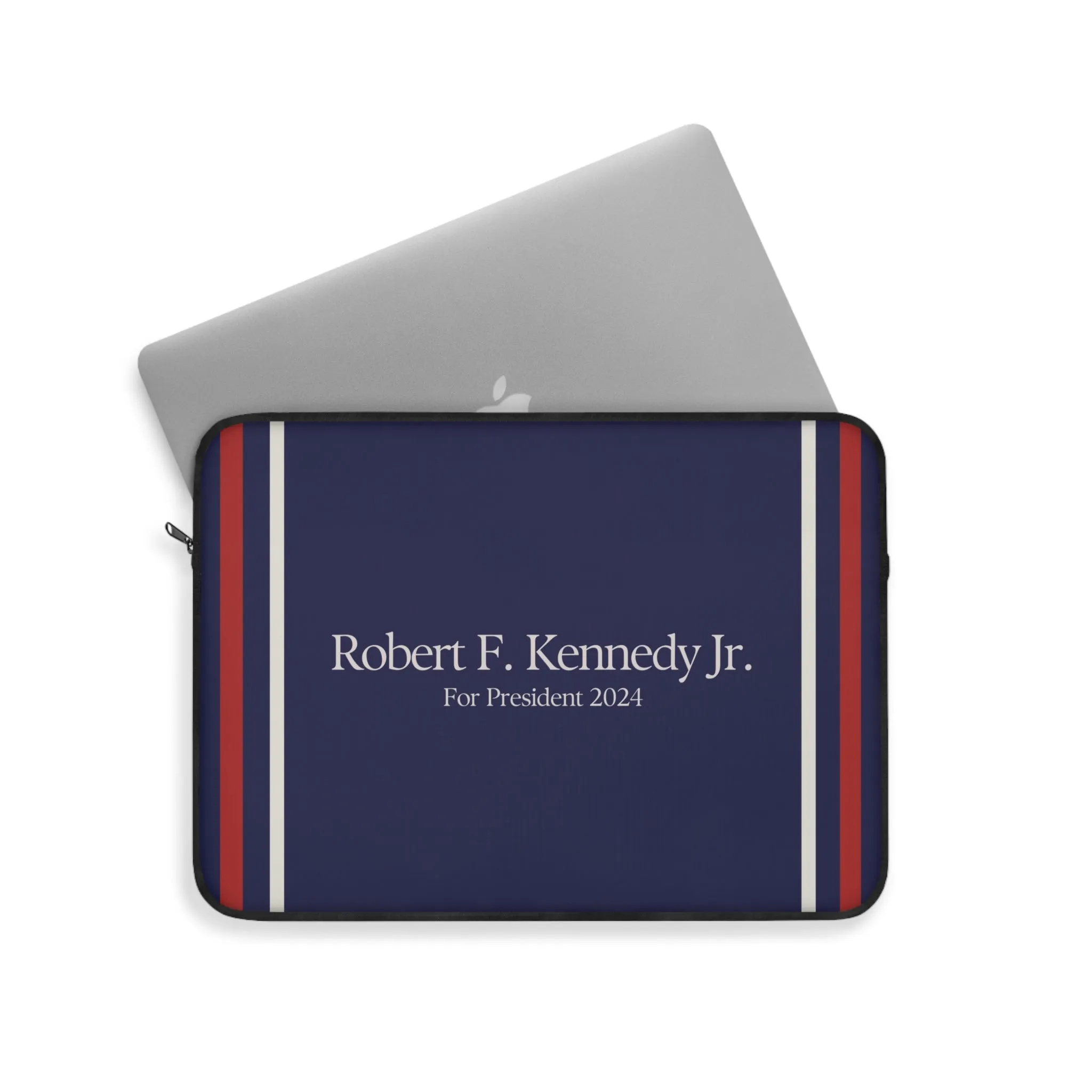 Kennedy for President Navy Laptop Sleeve