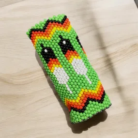 Light Green Beaded Lighter Case