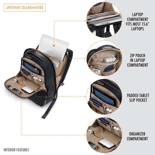 Medium Slim Backpack - @Work Collection #KP420