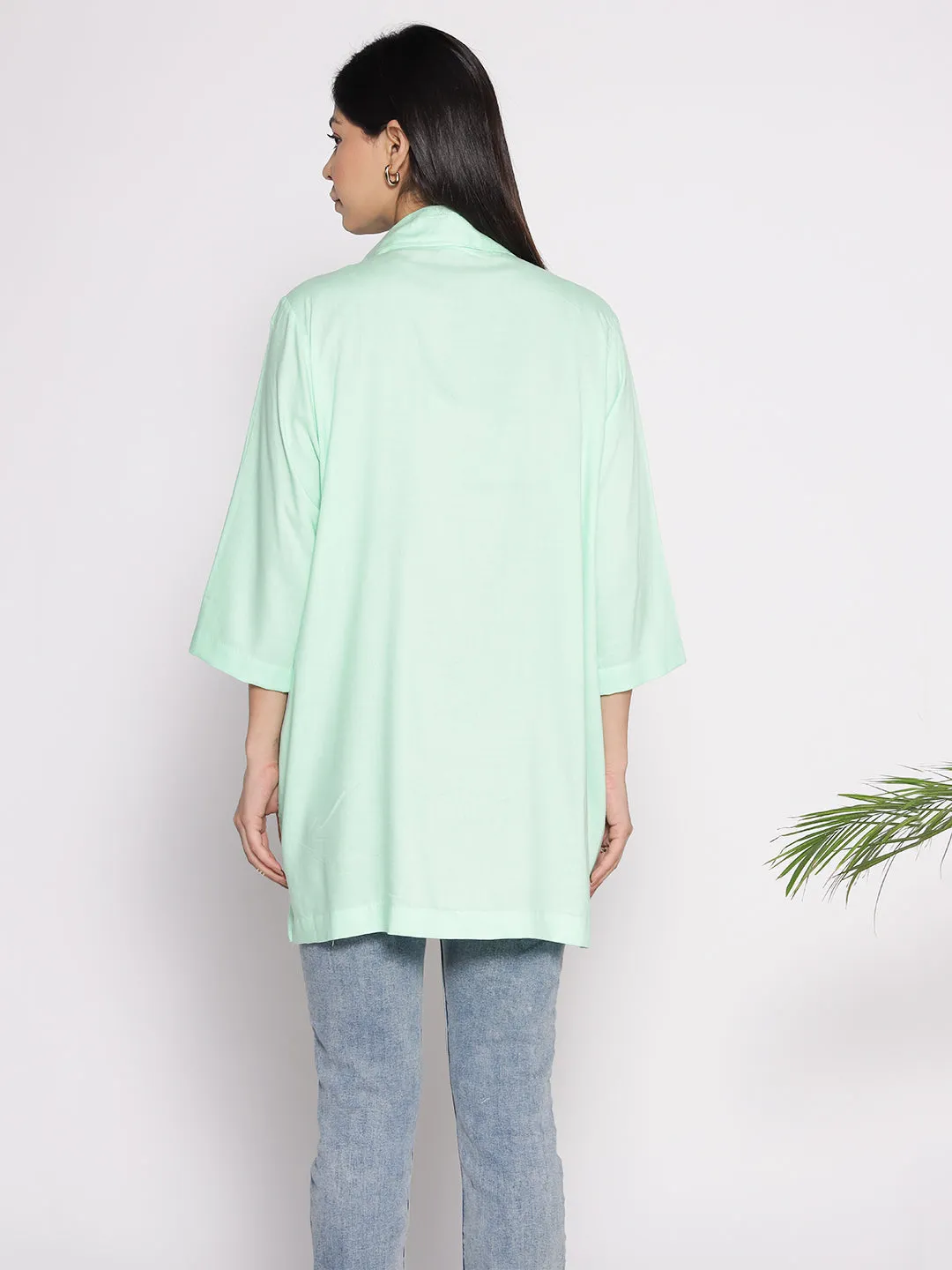 Mint Rayon ShirtTop - Satakieli