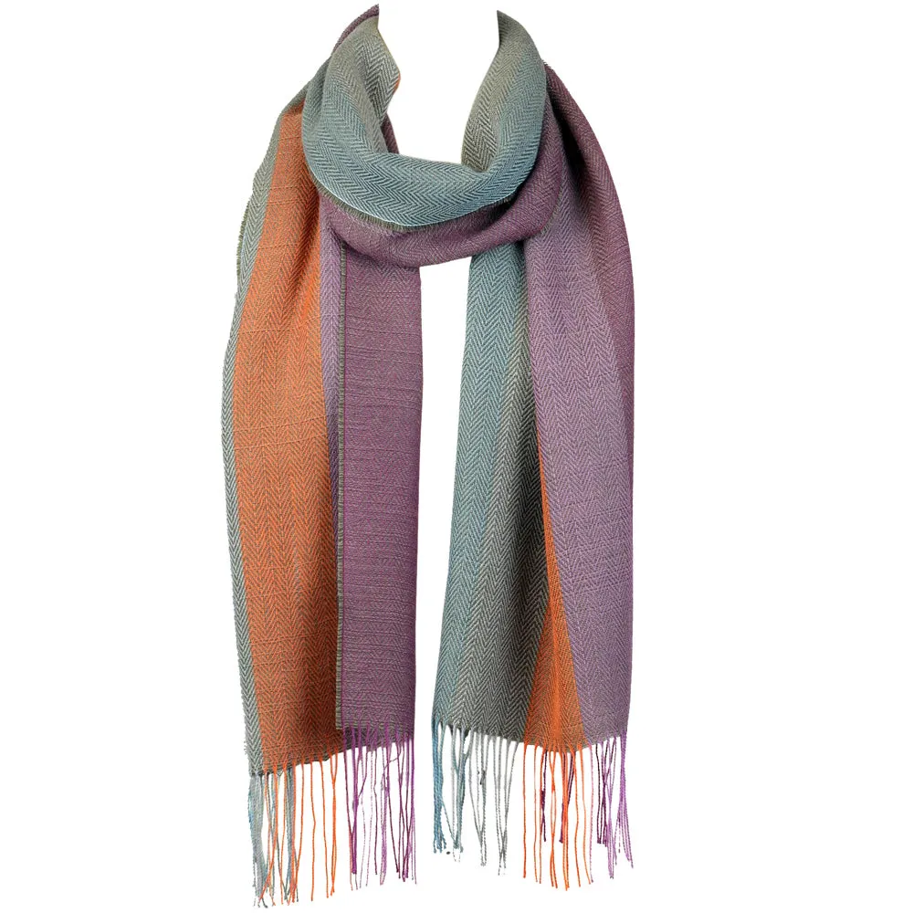 Multi-Colored Alpaca Scarves