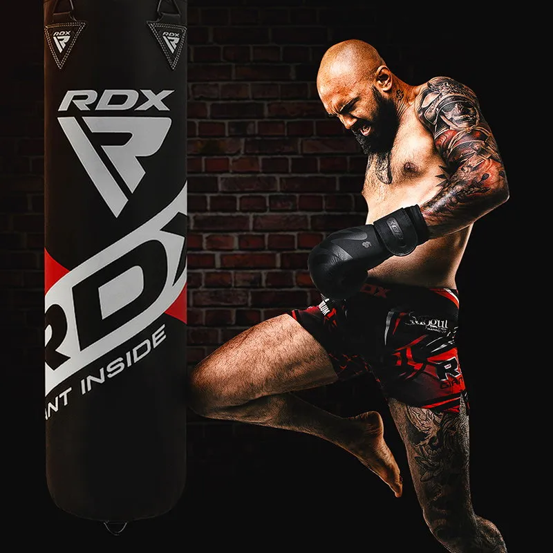 RDX F10B 4ft / 5ft 3-in-1 Training Punch Bag with Bag Mitts Set