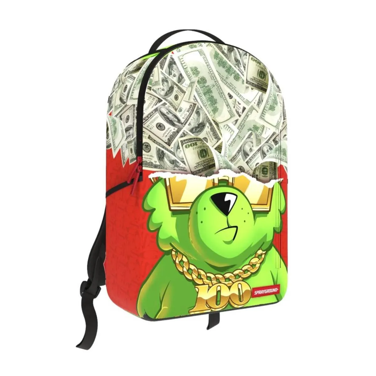 Sprayground Money Bear Dreamin' Of Money DLXSR Backpack B4744